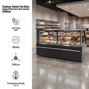 Koolmax VIANDE 1250 Integral Meat Serve Over Counter