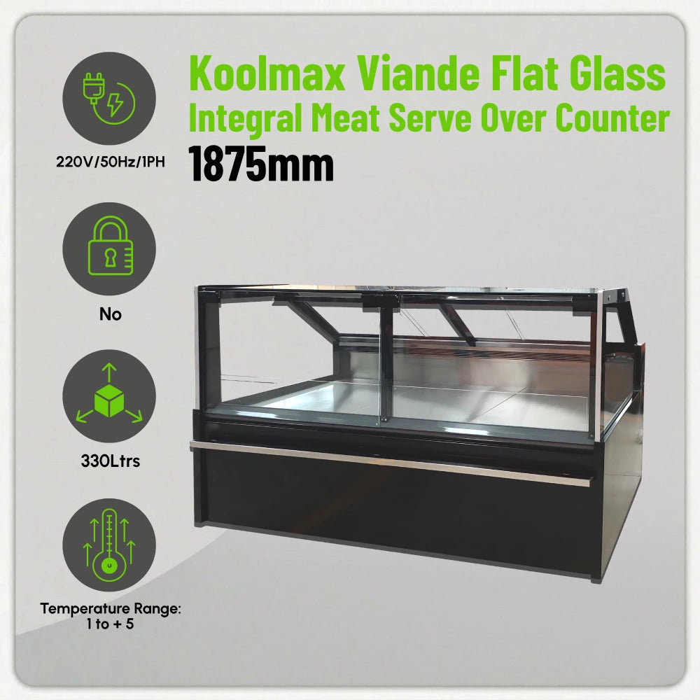 Koolmax VIANDE 1875 Integral Meat Serve Over Counter