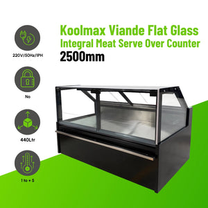 Koolmax VIANDE 2500 Integral Meat Serve Over Counter