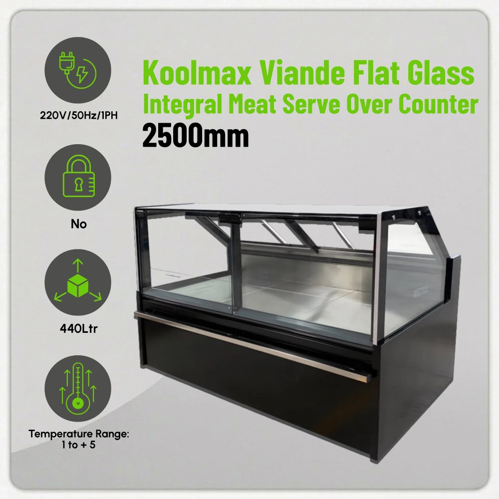 Koolmax VIANDE 2500 Integral Meat Serve Over Counter