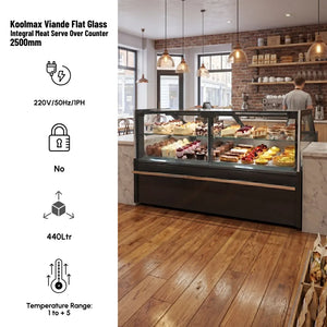 Koolmax VIANDE 2500 Integral Meat Serve Over Counter