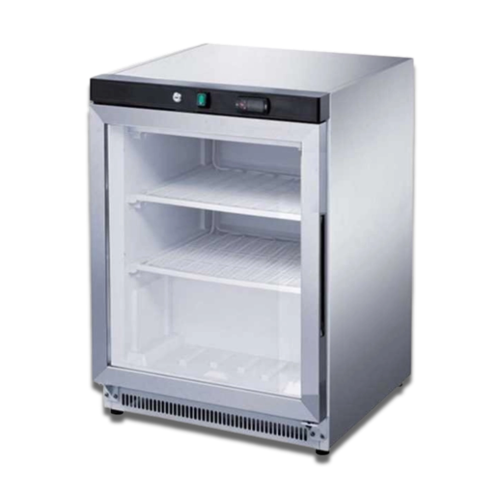 Koolmax KMF200G Undercounter Glass Display Freezer