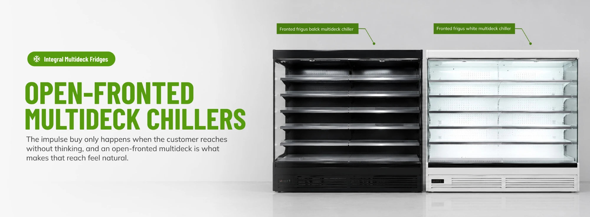 Open Fronted Multideck Chillers