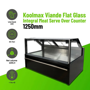 Koolmax VIANDE 1250 Integral Meat Serve Over Counter