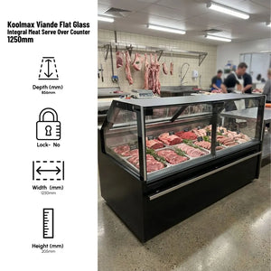 Koolmax VIANDE 1250 Integral Meat Serve Over Counter