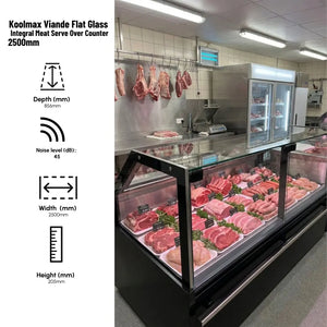 VIANDE 2500 Integral Meat Serve Over Counter