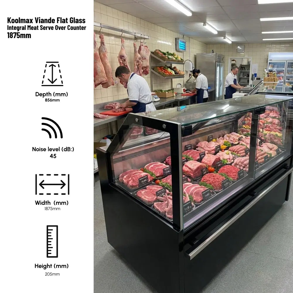 VIANDE 1875 Integral Meat Serve Over Counter
