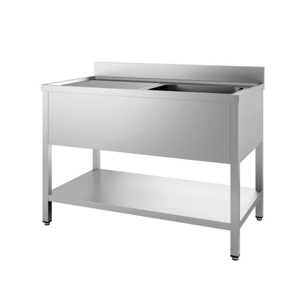 600 Sink Unit Shelf Flat Packed 2 Right 2000