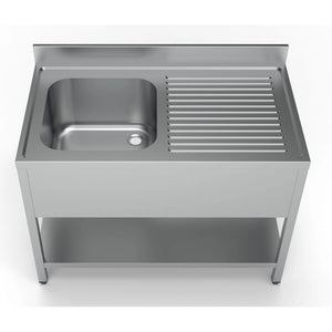 700 Sink Unit Shelf 1 Left 1200