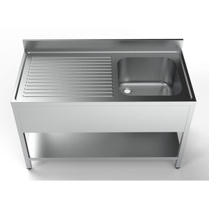 700 Sink Unit Shelf 1 Right 1400