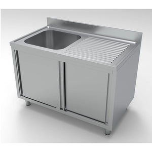 700 Sink Unit Sliding Doors 1 Left 1200