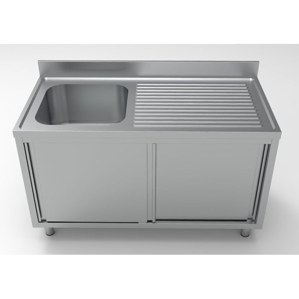 700 Sink Unit Sliding Doors 1 Left 1400