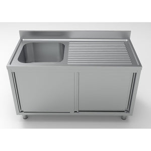 700 Sink Unit Sliding Doors 1 Left 1400