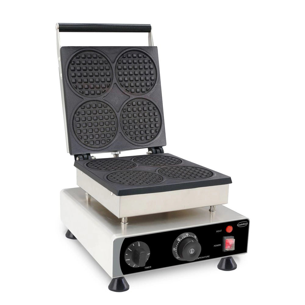 Waffle Iron 4PCS Round Waffles