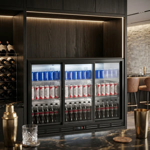 Koolmax KMBC3SL Triple Sliding Door Bottle Cooler