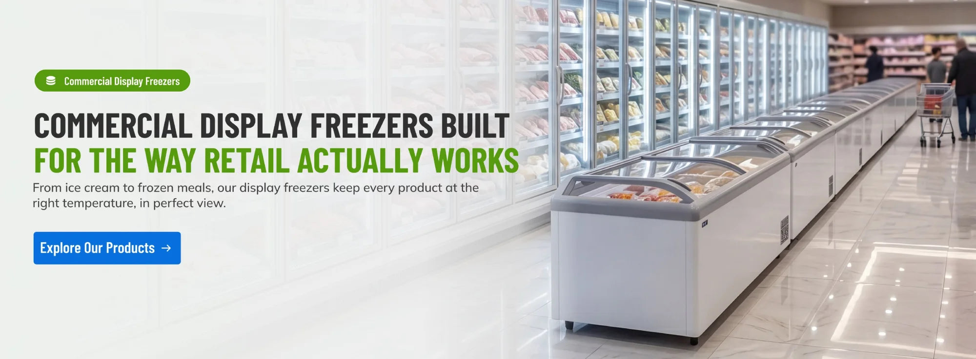 Commercial Display Freezers